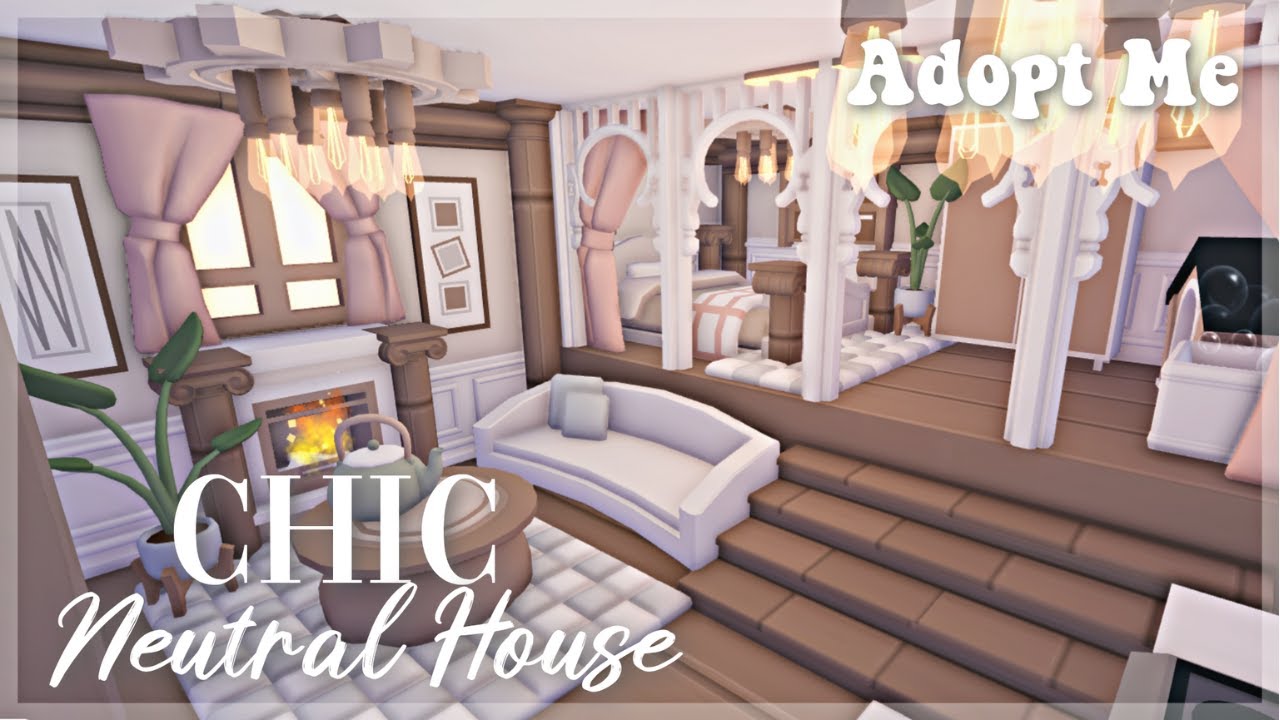 Chic Neutral House - House build - Adopt me