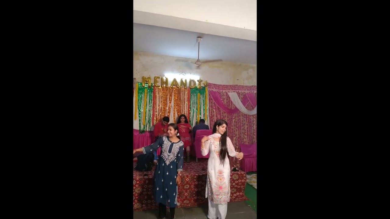 sister ki shadi mein kiya dance || yeh galiyan yeh chobara || kashmiri wedding