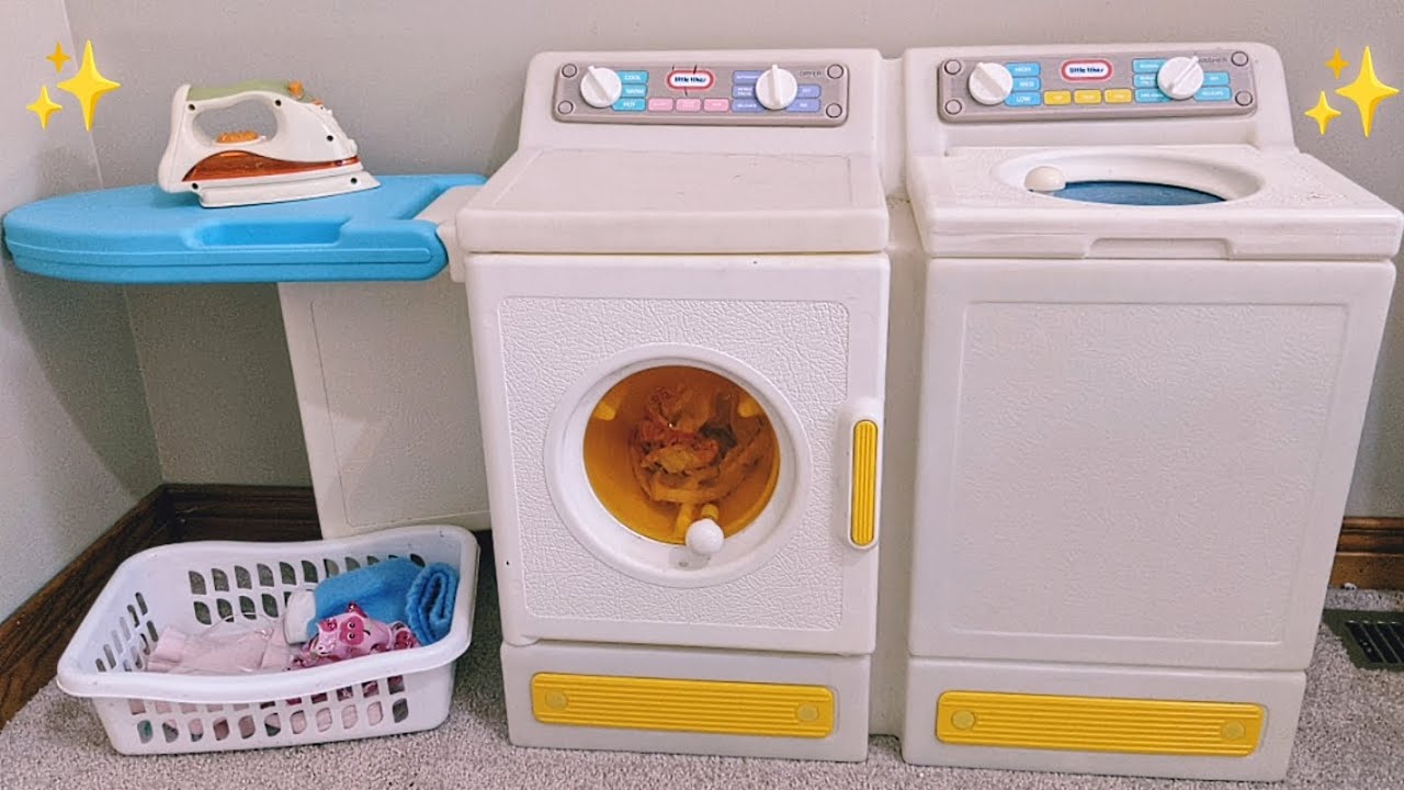 Little Tikes Washer Dryer toy | ASMR ✨