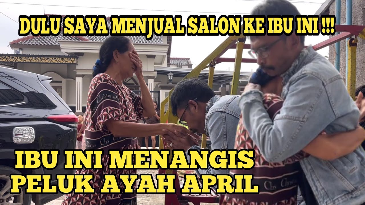 Ibu ini rela jual cincin demi membantu ayah april❗️ 4 tahun baru bertemu kembali