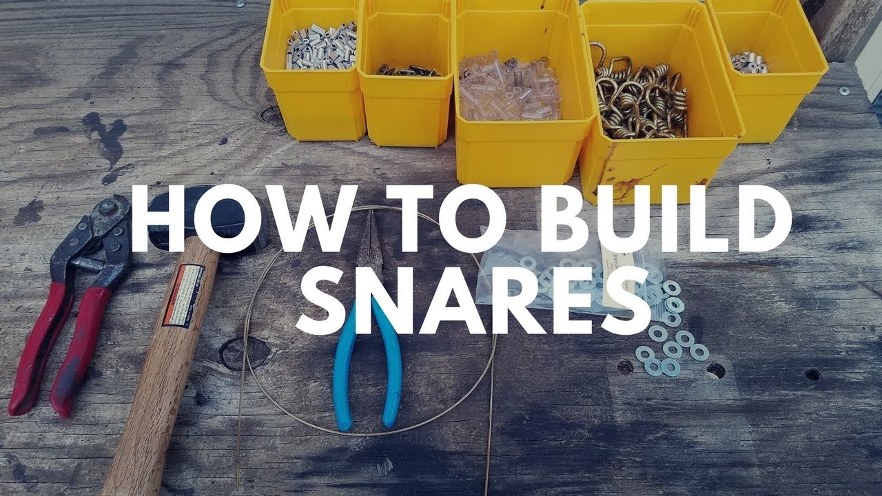 How to Build a  Beaver Snare