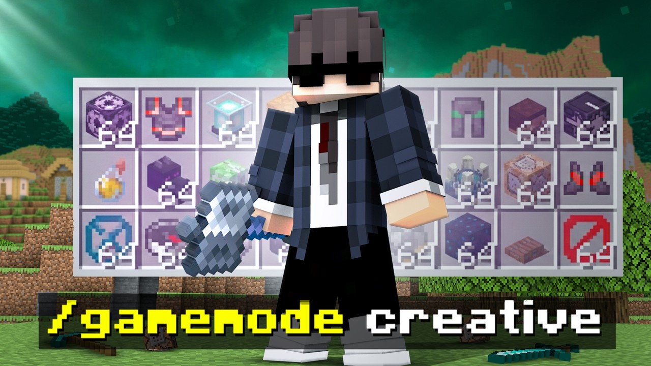 How I Secretly Used CREATIVE MODE In This Minecraft SMP..!