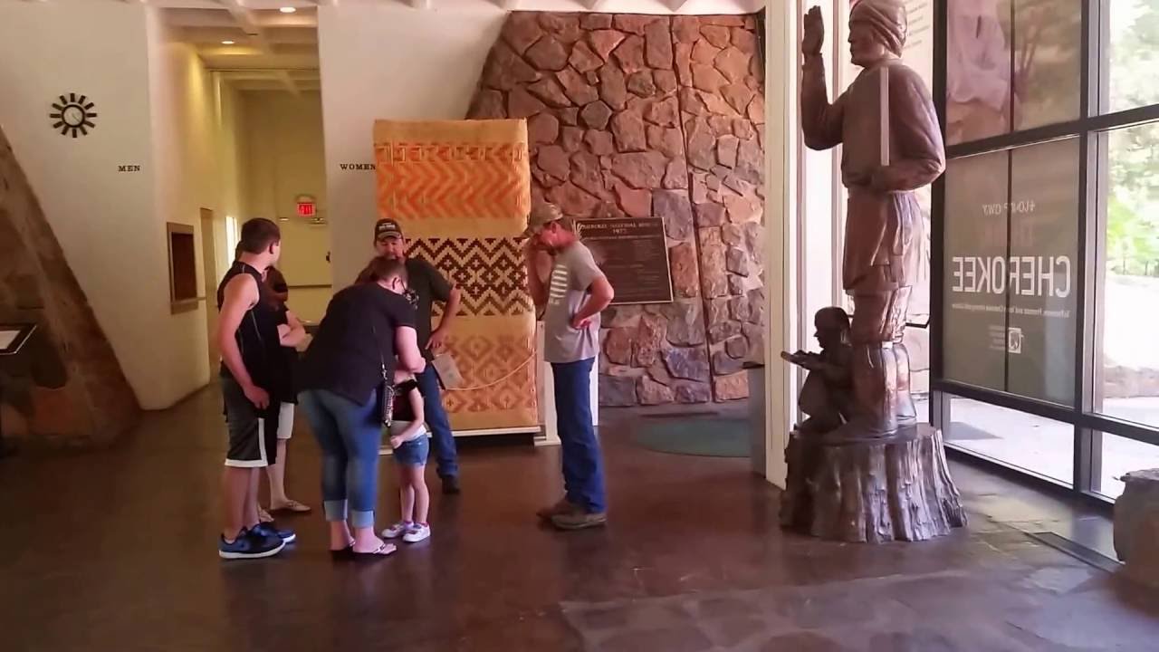 Cherokee Heritage Center Inside - Oklahoma - September 2, 2016 - Travels with Phil -Unedited