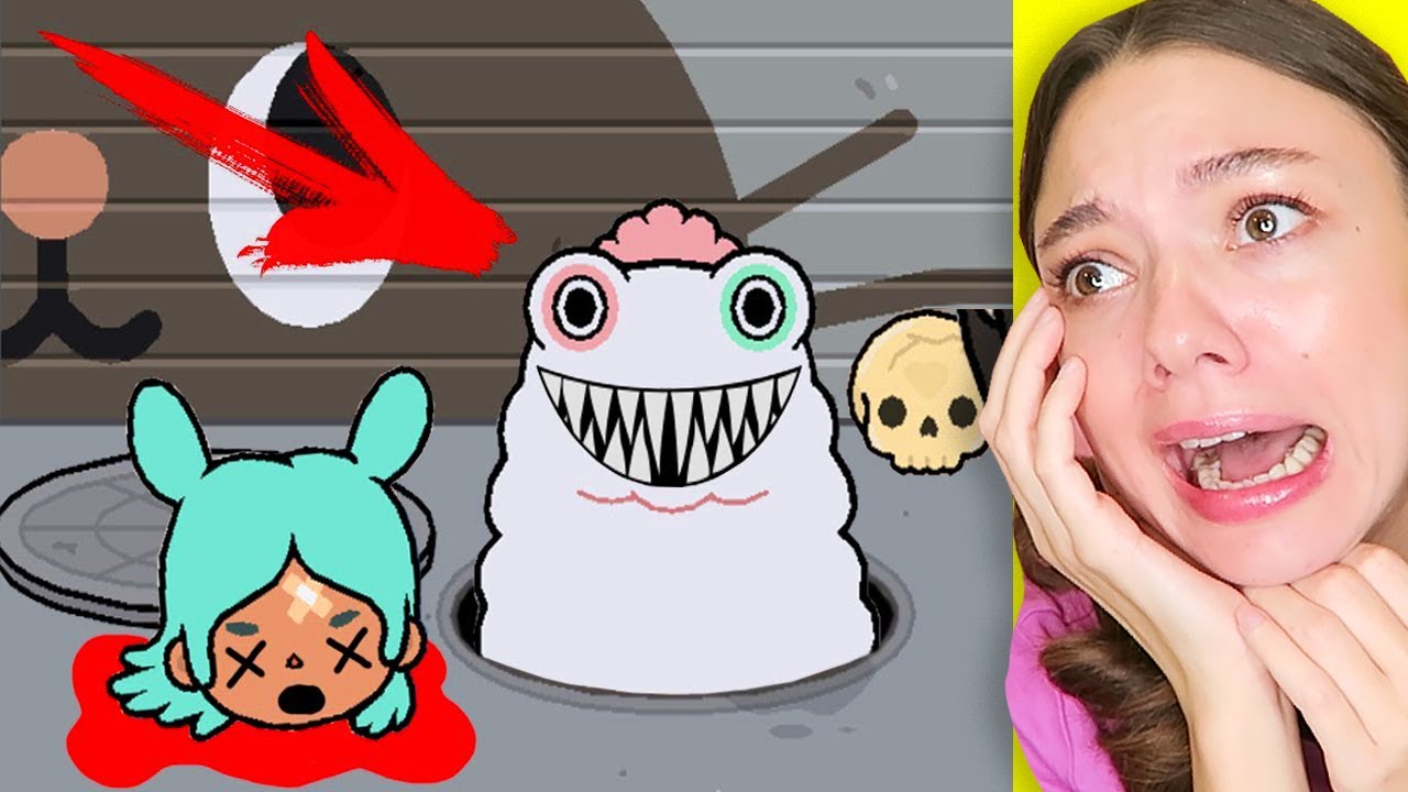 НАСТОЯЩИЙ МОНСТР в ТОКА БОКА на КОТО СВАЛКЕ!!! 🤫😱 СЕКРЕТЫ и ЛЕГЕНДЫ SECRETS Toca Boca Life World