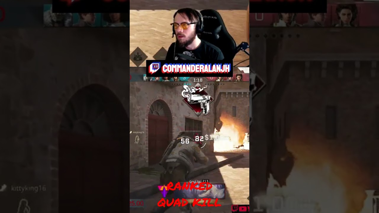 Ranked Quad Kill w Dima🔥! 