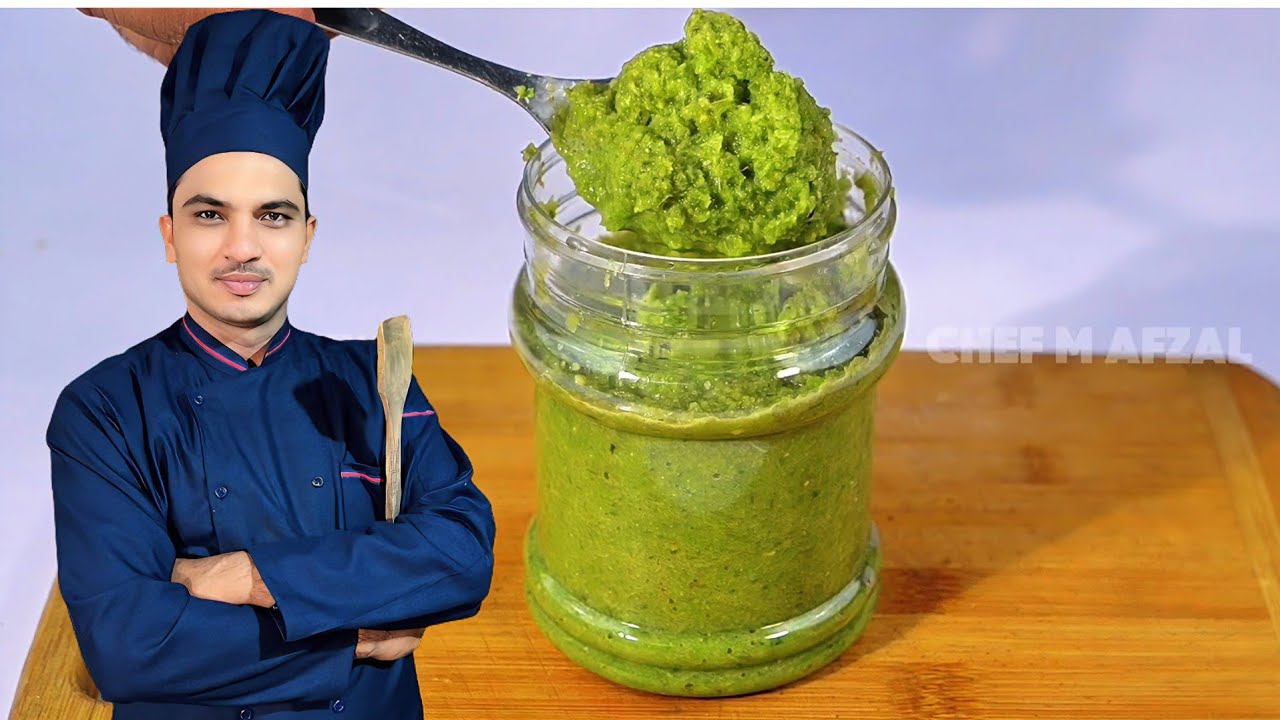 Green Chili Paste For Eid al-Adha|Green Chili Paste|Chef M Afzal|