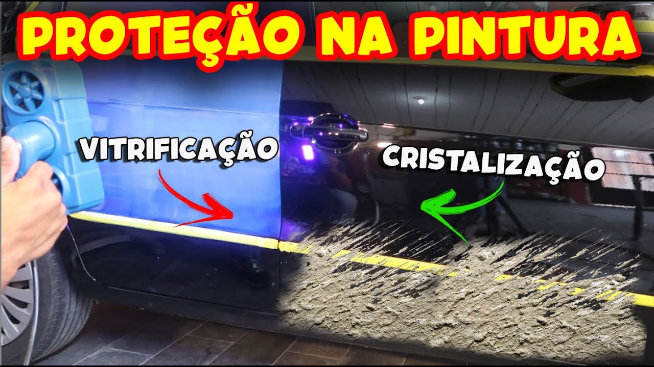 🚗 POLIMENTO CRISTALIZAÇÃO e VITRIFICAÇÃO 👉 DIFERENÇA? COM PASSO A PASSO MAROTO!
