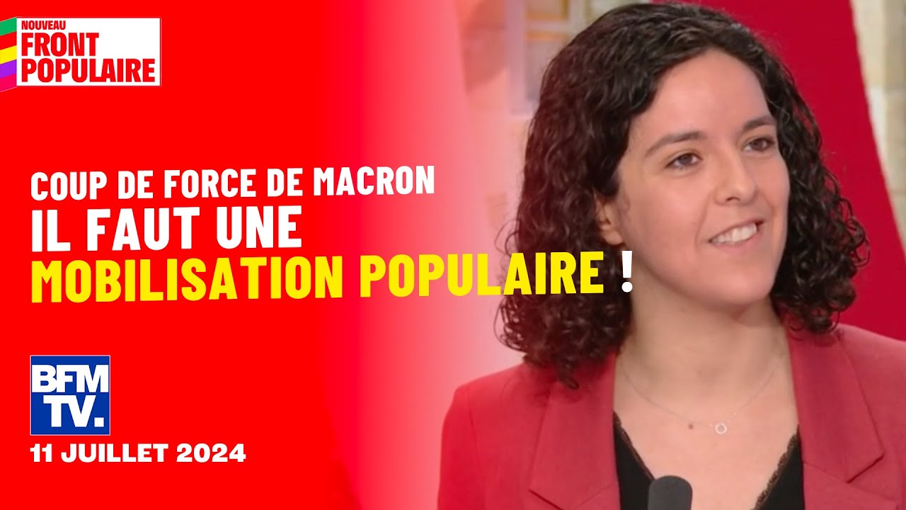 COUP DE FORCE DE MACRON : IL FAUT UNE MOBILISATION POPULAIRE !