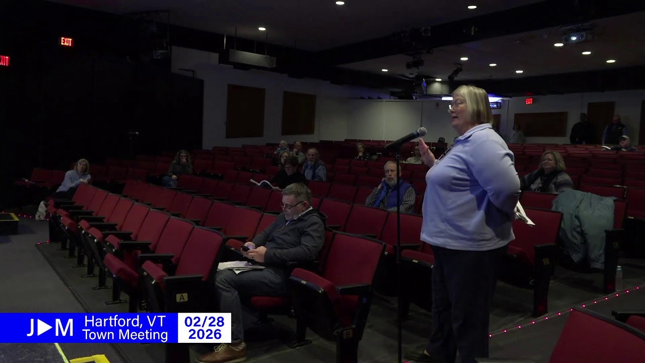 Hartford Town & School Meeting 2.28.26