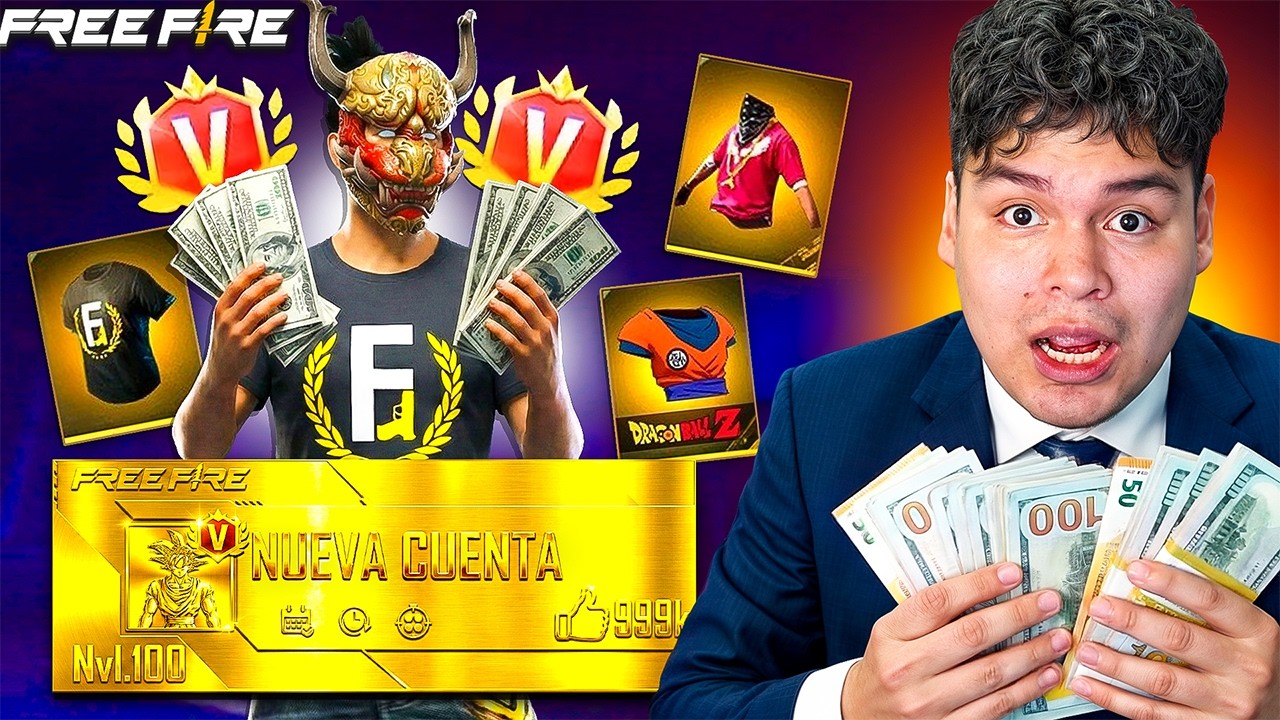 MI CUENTA NUEVA DE FREE FIRE