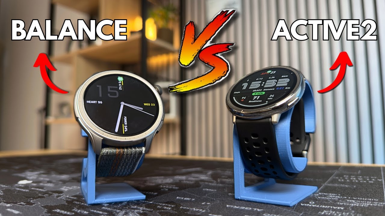 QUALE CONVINE ACQUISTARE NEL 2025? Confronto Amazfit Balance VS Amazfit Active 2