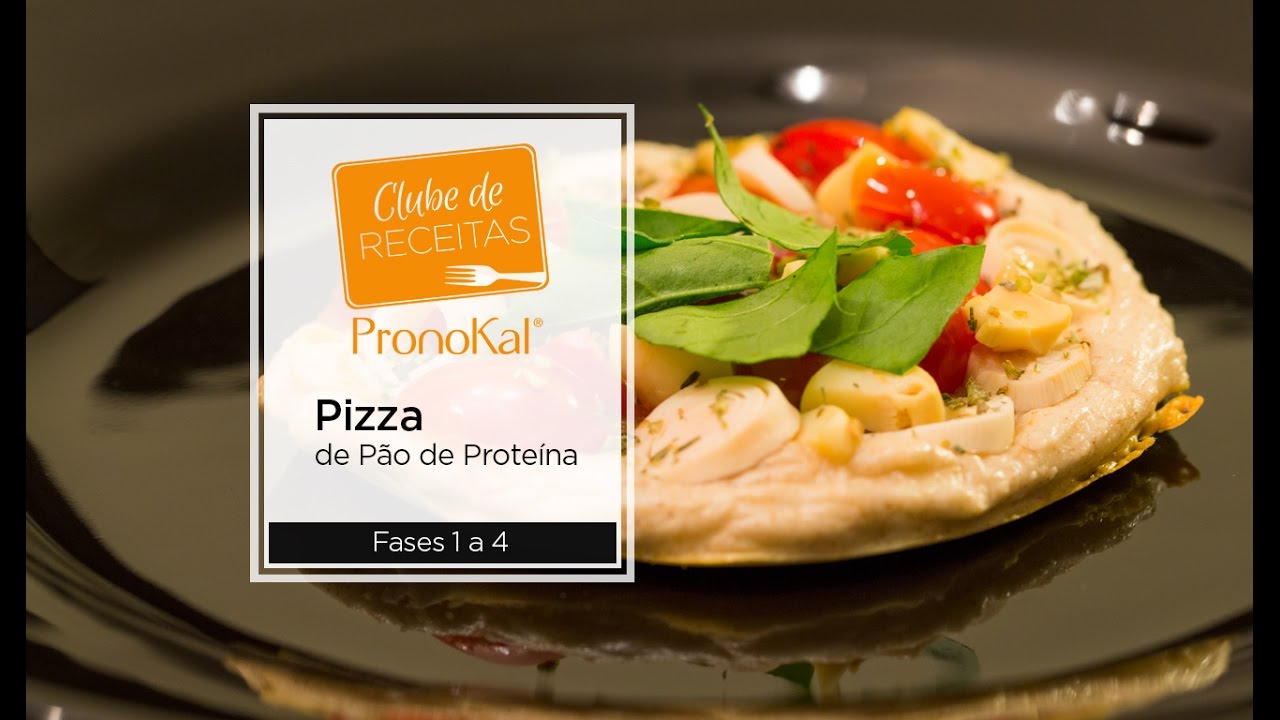 Clube de Receitas PronoKal | Pizza de Pão de Proteína