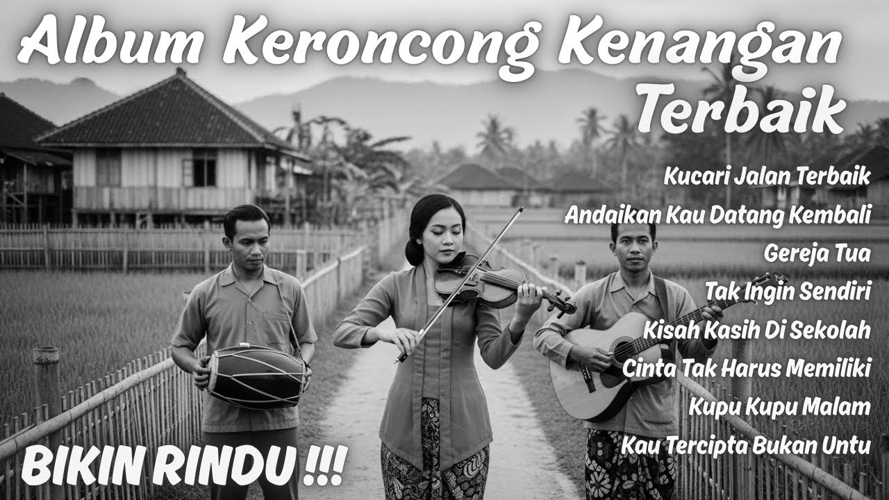 Keroncong Nostalgia Paling Enak Didengar – Lagu Lawas Bikin Rindu