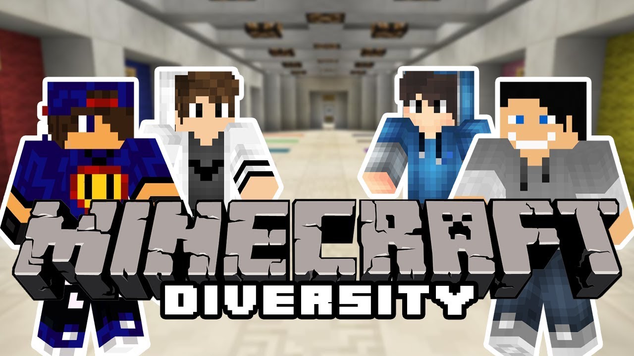 Minecraft Parkour: Diversity Map [2/x] w/ GamerSpace, Happy, Tomek