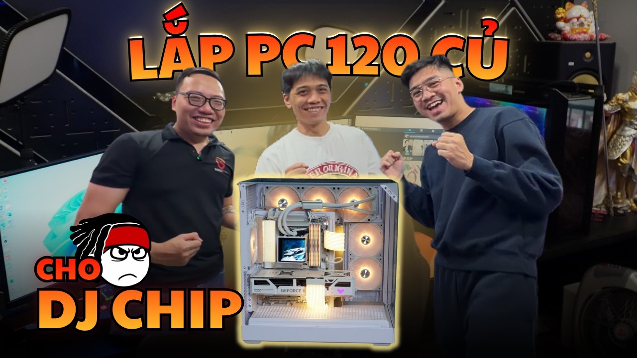 |MINI VLOG| Ship Tận Nhà PC 120 Củ Cho DJ Chip. Lần Đầu PewPew Tới Nhà Bạn.