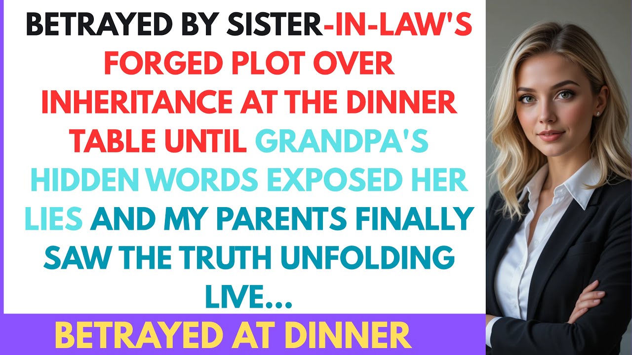 At The Family Dinner, A Fake Letter Accusing Me Was Made By My Sister — But I Just Smirked Silently