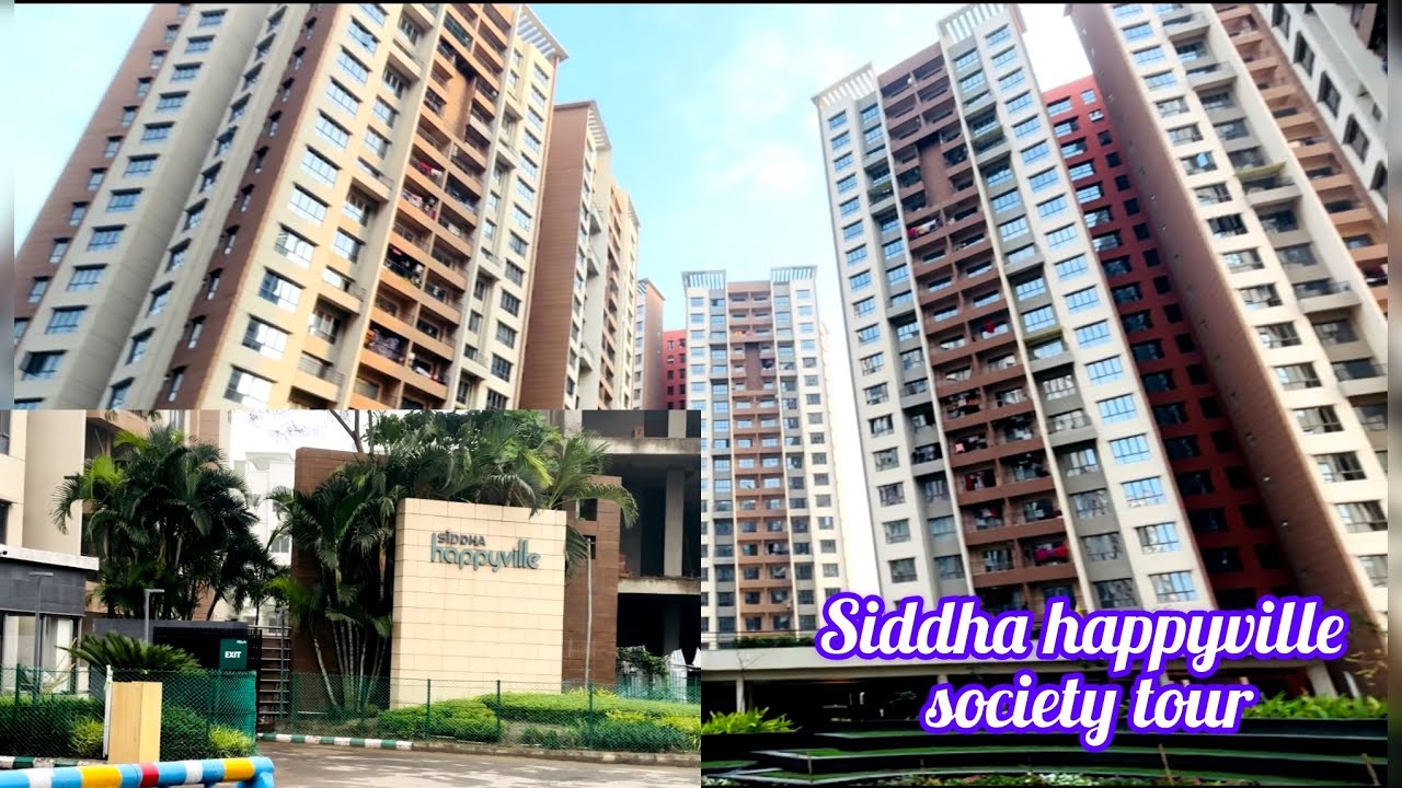 Siddha Happyville society tour| jade tower update #siddhahappyville #rajarhat #rajarhat #flats