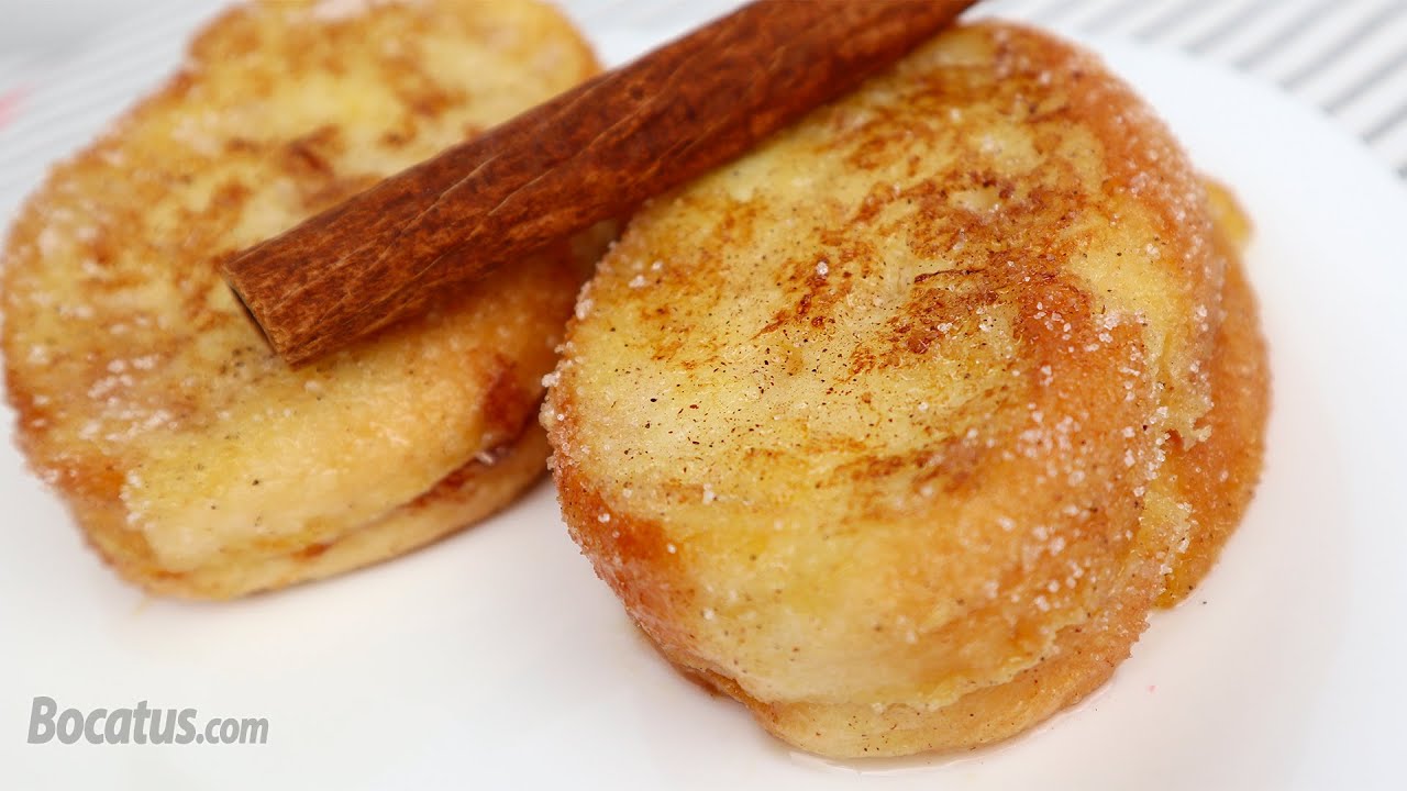 Torrijas rellenas ¡de crema pastelera!