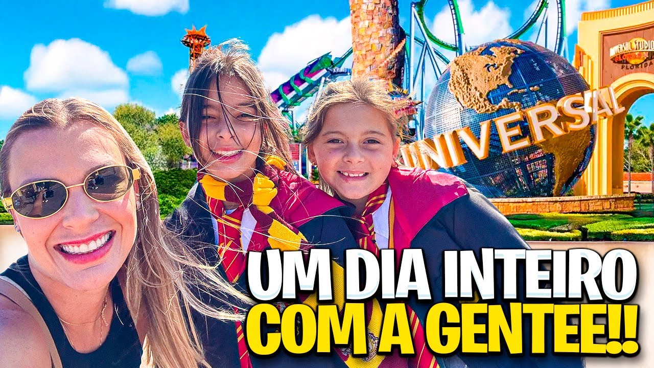 UM DIA INTEIRO COM A GENTE Escolhemos nossas atrações favoritas  *UNIVERSAL ORLANDO