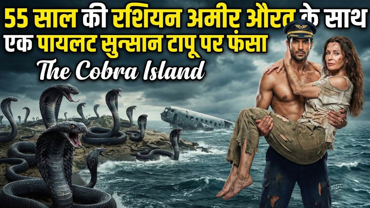 55 साल की एक रशियन औरत के साथ एक जवान इंडियन पायलट cobra island में फंसा! क्या वे कभी वहां से बचेंगे