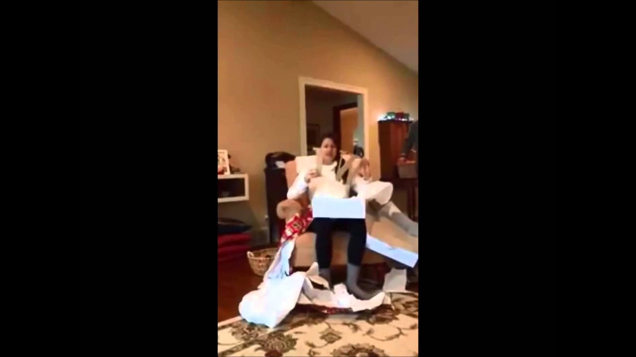 Priceless Christmas proposal reaction