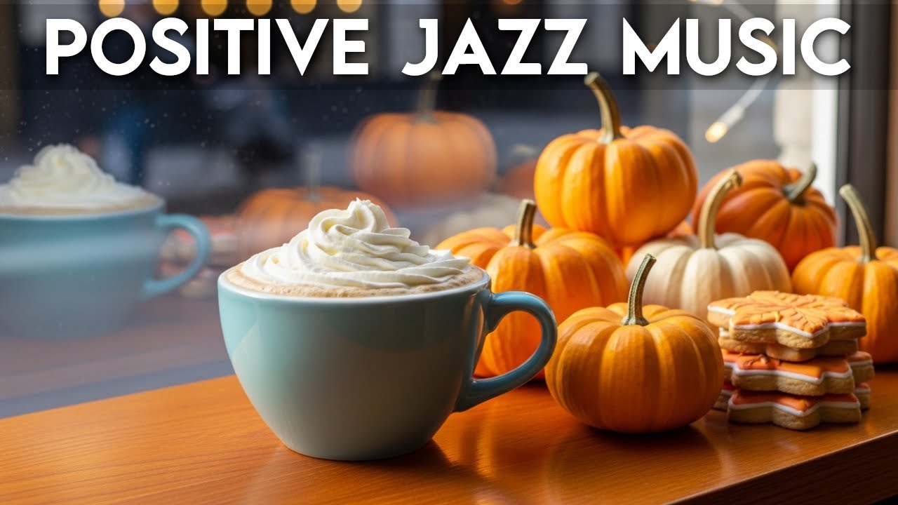 Positive Jazz Music 🎶 Coffee Bossa Nova Instrumental and Relaxing Jazz Cafe Music for Studying.