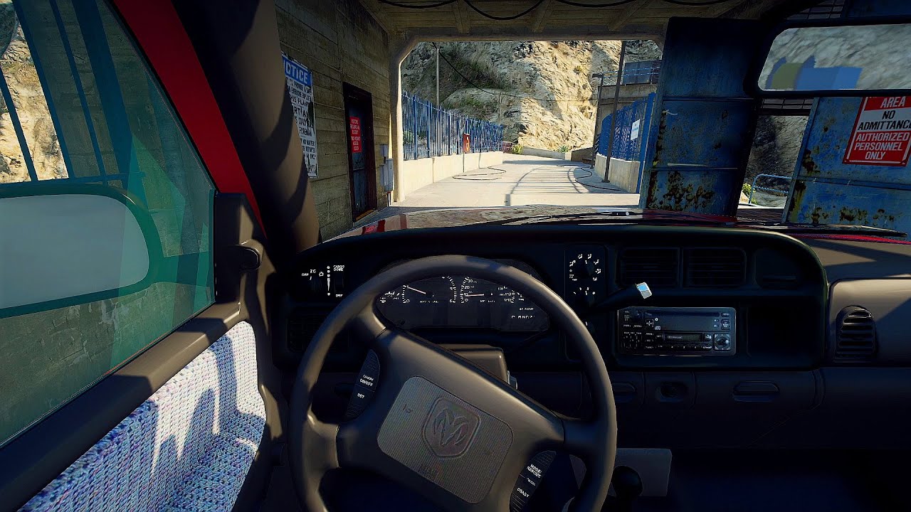 Grand Theft Auto 5 - Dodge Ram 1500 | NVE | Steering wheel gameplay [GTA5]