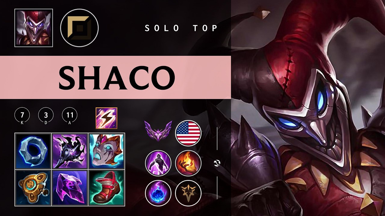 Shaco Top vs Jayce - NA Master Patch 26.04