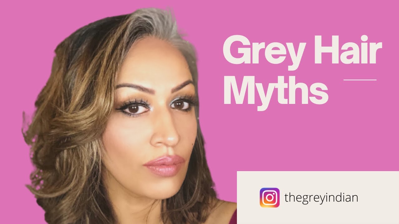Grey Hair Myths || Grey Hair Transition || Going Grey #shorts