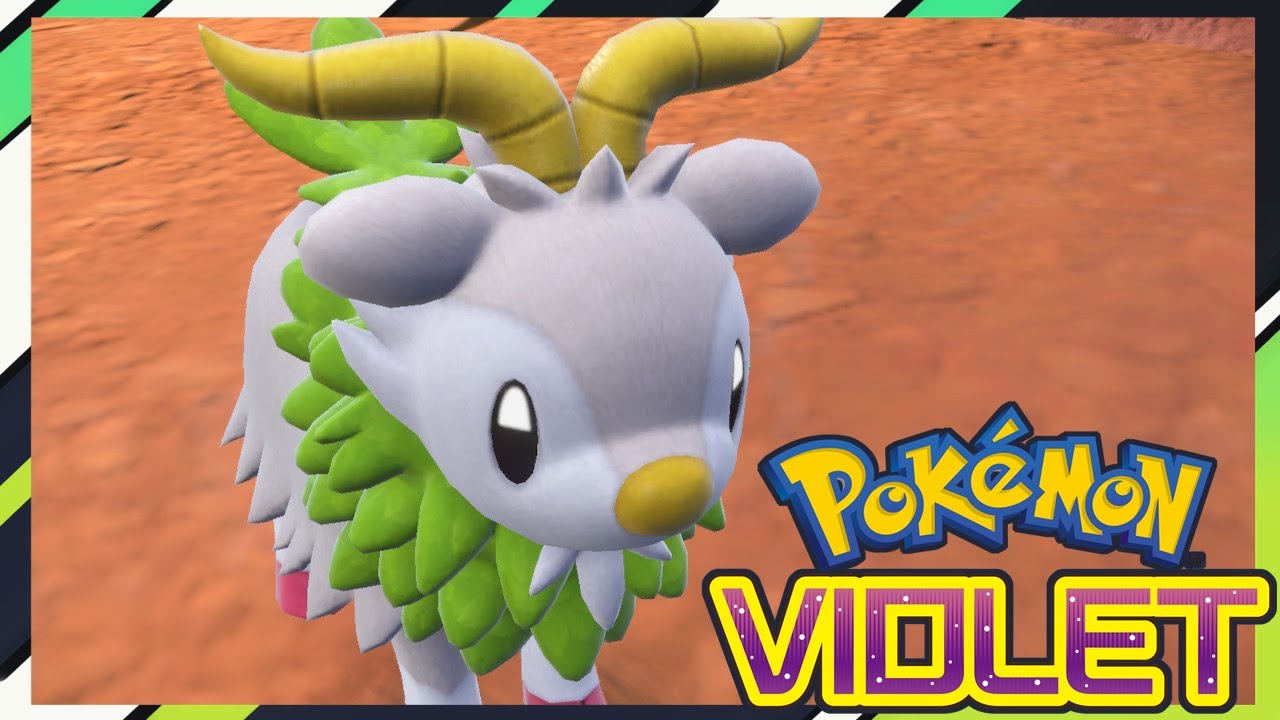 Live Shiny Skiddo Pokemon Violet