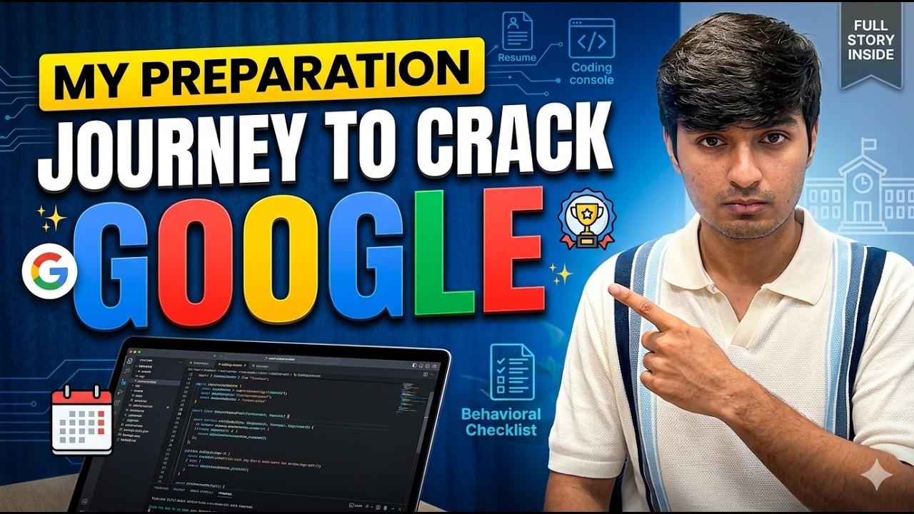 The Exact Roadmap I Used to Crack Google