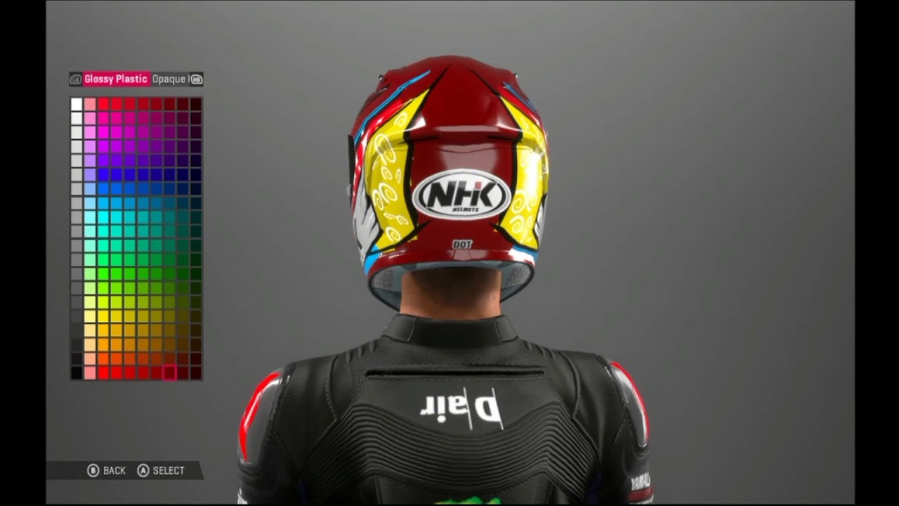 motogp 19 helm editor