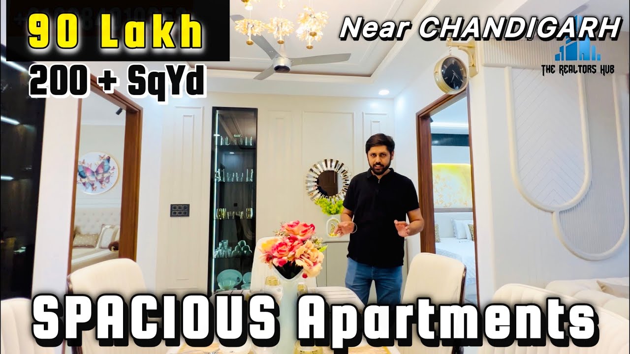 SPACIOUS Apartments Near Chandigarh 😍 | Affordable 3Bhk