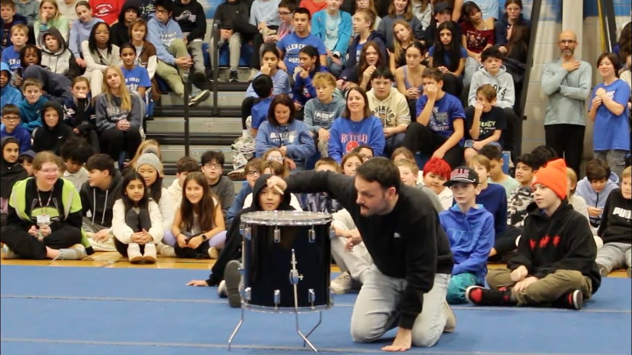 Glen Crest students and staff members attempt The Whitney Houston Challenge