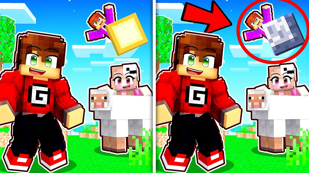 APENAS 1% das PESSOAS podem IDENTIFICAR a DIFERENÇA (Minecraft)