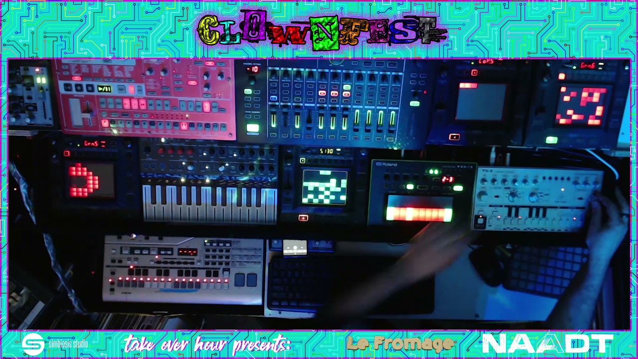Naadt @Clownfest 5 [Hardware AcidTekno live performance]
