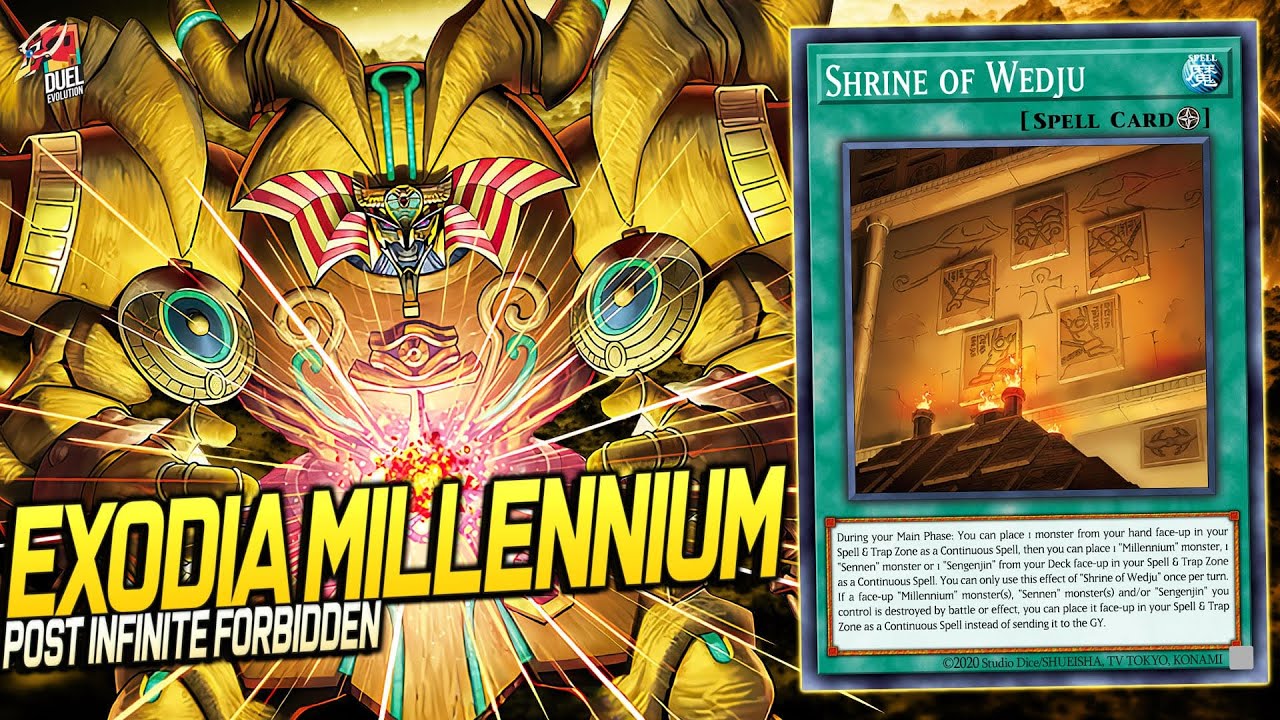 Exodia Millennium | EDOPRO | Replays 🎮 + Decklist ✔️ #exodia #millennium
