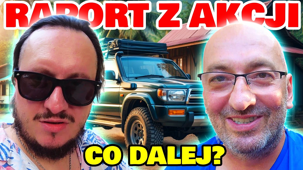 4RUNNER, BUDOWA DOMU W KAMBODŻY - SKĄD ON NA TO MA? EKSKLUZYWNY WYWIAD W AUCIE. RAPORT Z AKCJI.