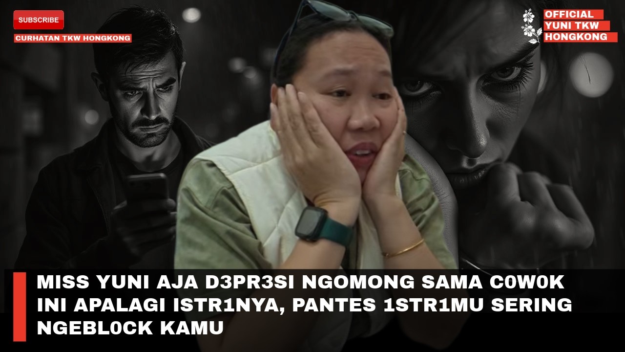MISS YUNI AJA D3PR3SI NGOMONG SAMA C0W0K INI APALAGI ISTR1NYA, PANTES 1STR1MU SERING NGEBL0CK KAMU
