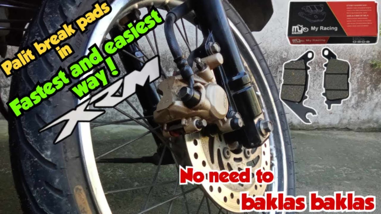 How to change brake pads of Honda XRM 125 | Paano mag palit ng break pads ng XRM 125 | motodave
