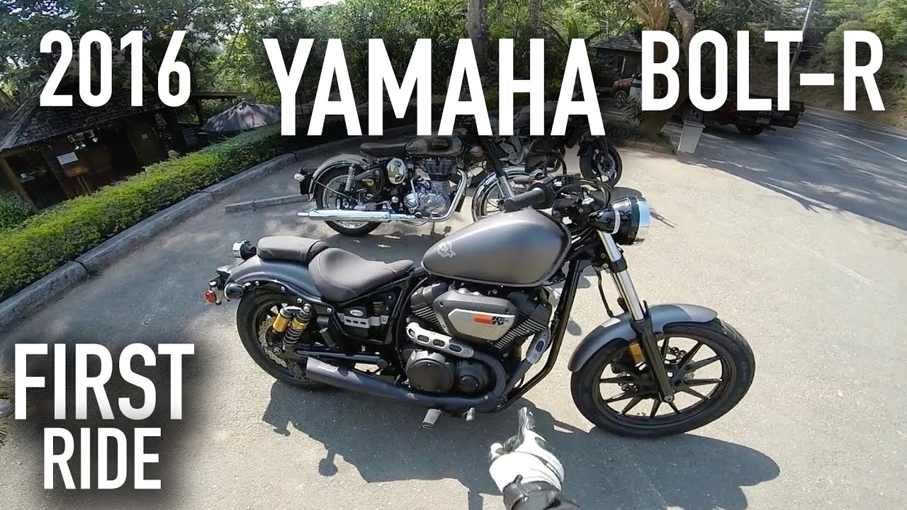 2016 Yamaha Bolt-R - First Ride