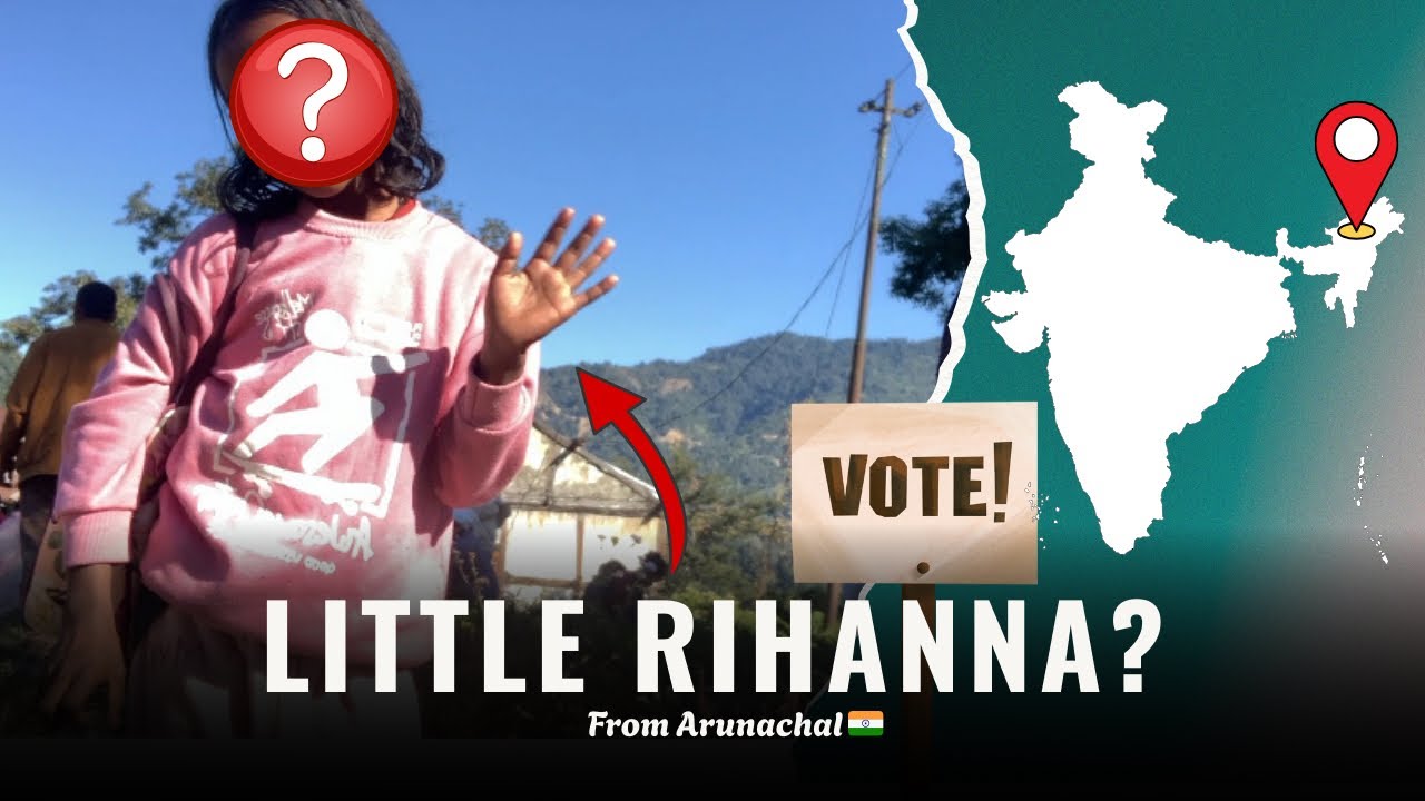 Meet Our Local “Little Rihanna” From The Village | ZPM Election Kamle, Arunachal Pradesh 
