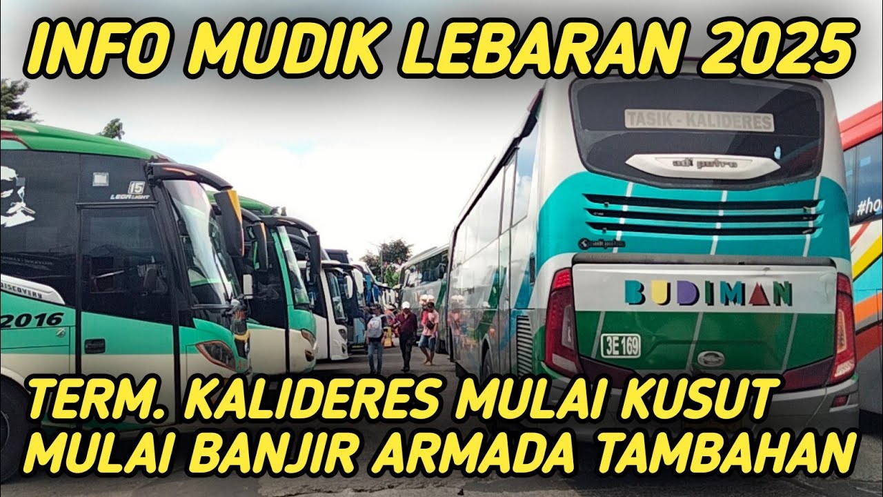 INFO MUDIK LEBARAN 2025 | KEKUSUTAN DI MULAI, TERMINAL KALIDERES BANJIR ARMADA BANTUAN