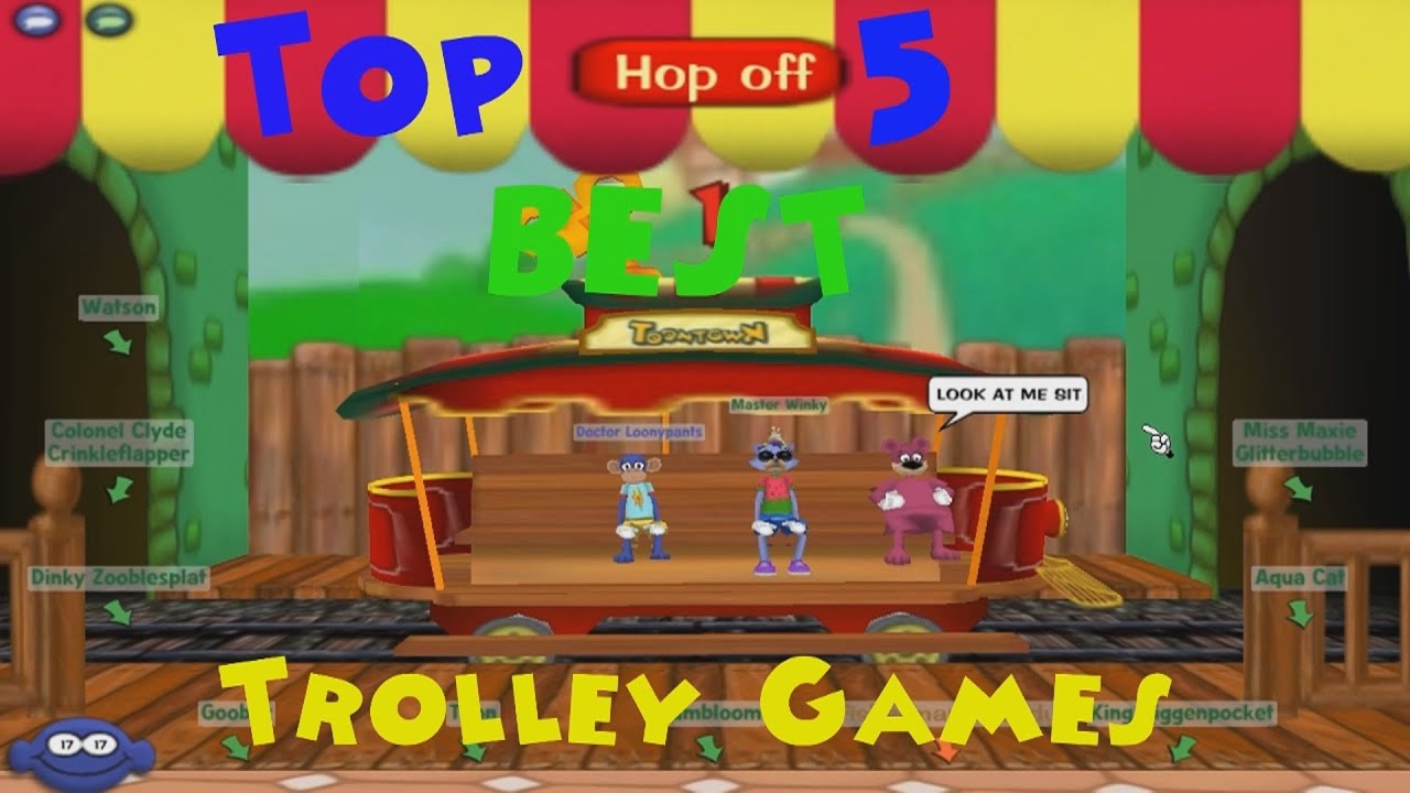 Top 5 Best Toontown Trolley Games