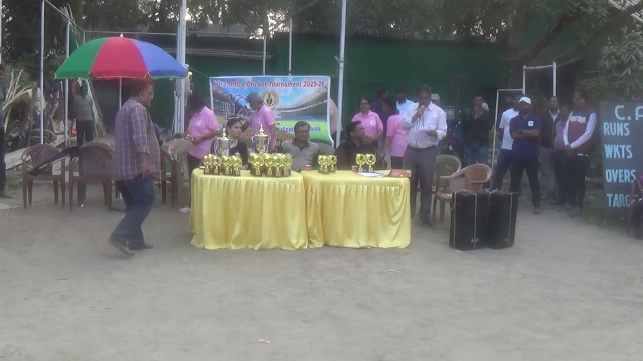 Prize Distribution for Inter Sectional Cricket Tournament 2025-26 Part - 3