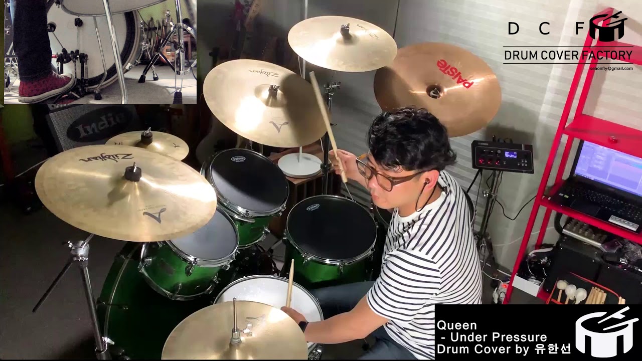 [DCF] Queen - Under Pressure - Drum Cover by 유한선