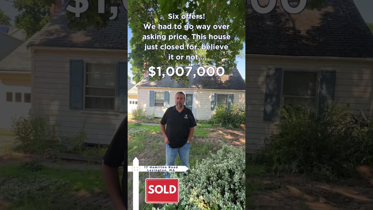 Lexington, MA&rsquo;s real estate market is strong! #lexingtonma #realestate #localrealtor #results #sold