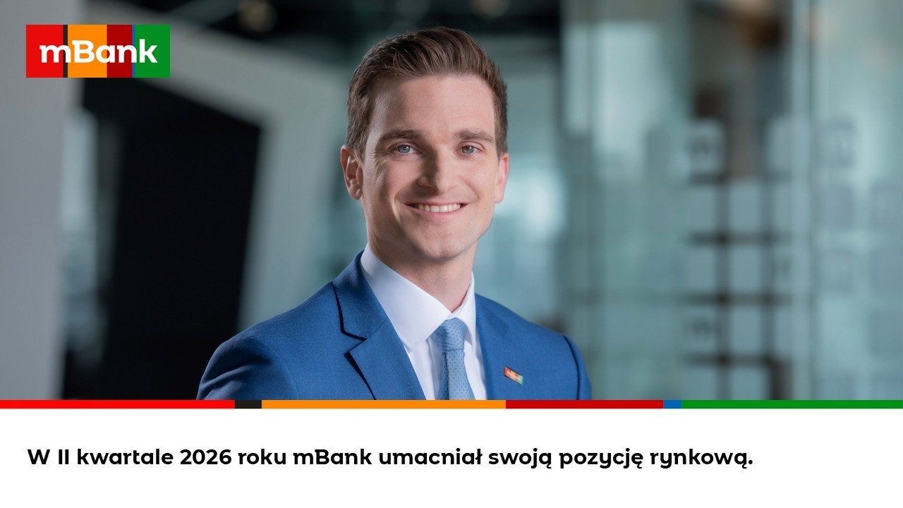 Wyniki finansowe mBanku za II kwartał 2026 r.