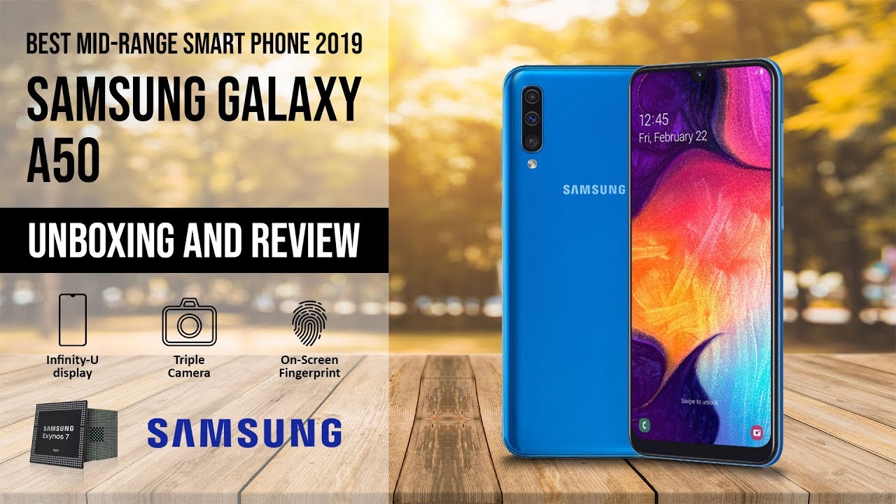 Samsung Galaxy A50 unboxing and review | Best mid-range smart phone 2019