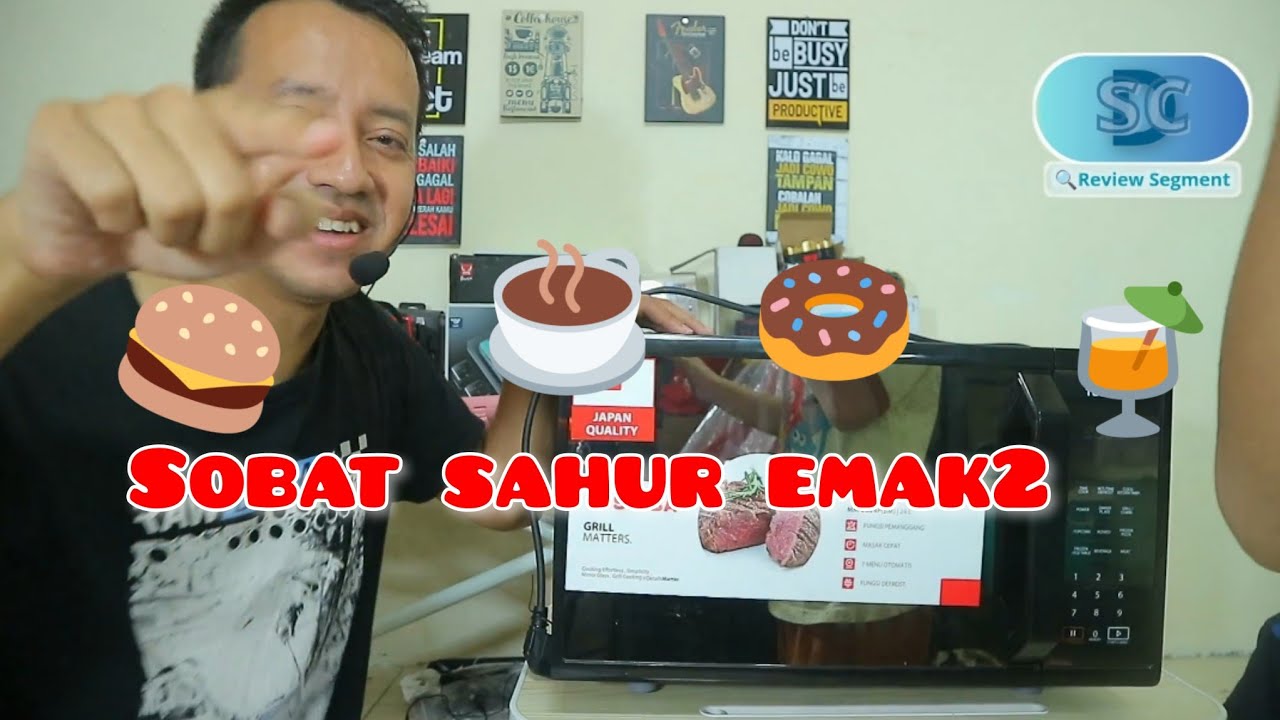 review microwave toshiba MM-eg24P | teman sahur emak2 😘